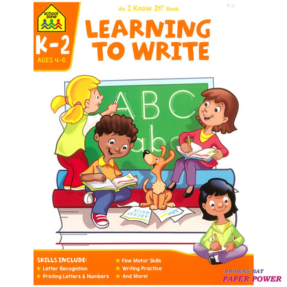 Learning To Write - School Zone