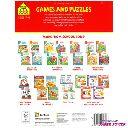 Games And Puzzles - School Zone