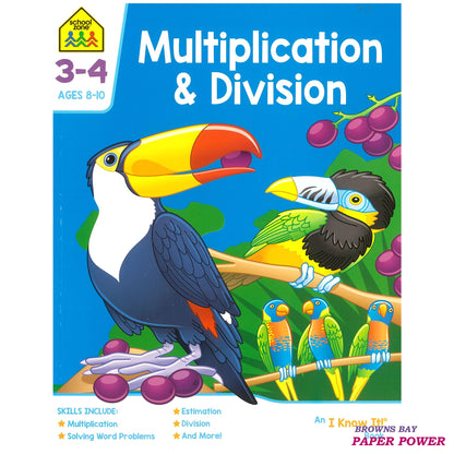 Multiplication & Division - School Zone