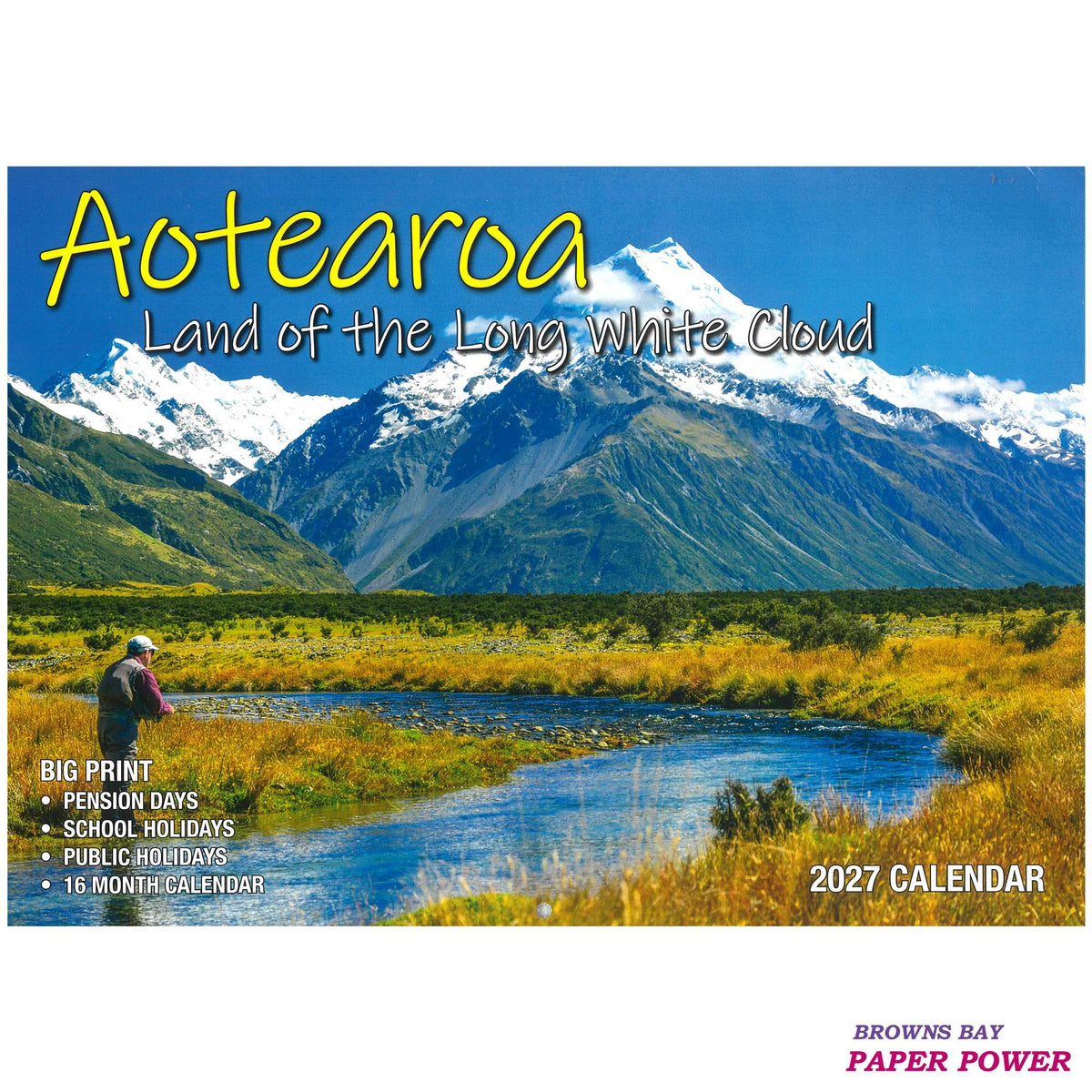 2027 Wall Calendar - Aotearoa