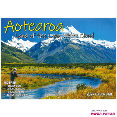 2027 Wall Calendar - Aotearoa