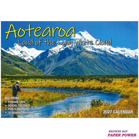 2027 Wall Calendar - Aotearoa