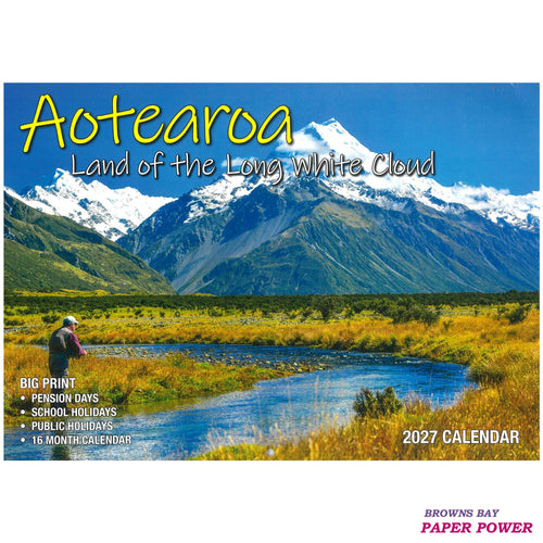 2027 Wall Calendar - Aotearoa