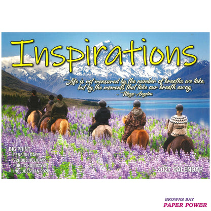 2027 Wall Calendar - Inspirations