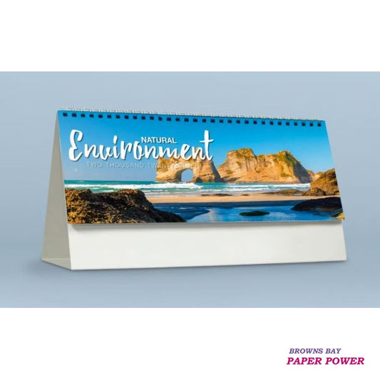 Easy2C 2027 Natural Environment Large Desk Calendar