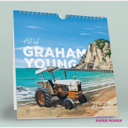 2027 Art Of Graham Young Wall & Desk Calendar