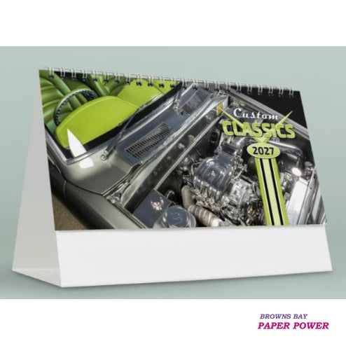 2027 Desk Calendar - Custom Classics