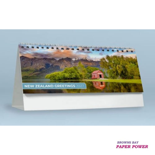 2027 New Zealand Greetings Desk Calendar