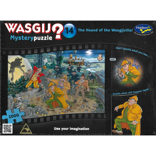 Wasgij ? Mystery Puzzle 14 - The Hound Of The Wasgijville!
