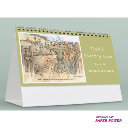 2027 Desk Calendar - Jock's Country Life