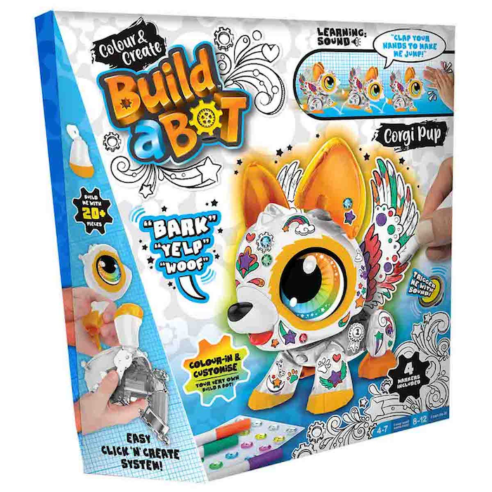 Colour n Create Corgi Pup - Build a Bot