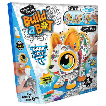 Colour n Create Corgi Pup - Build a Bot