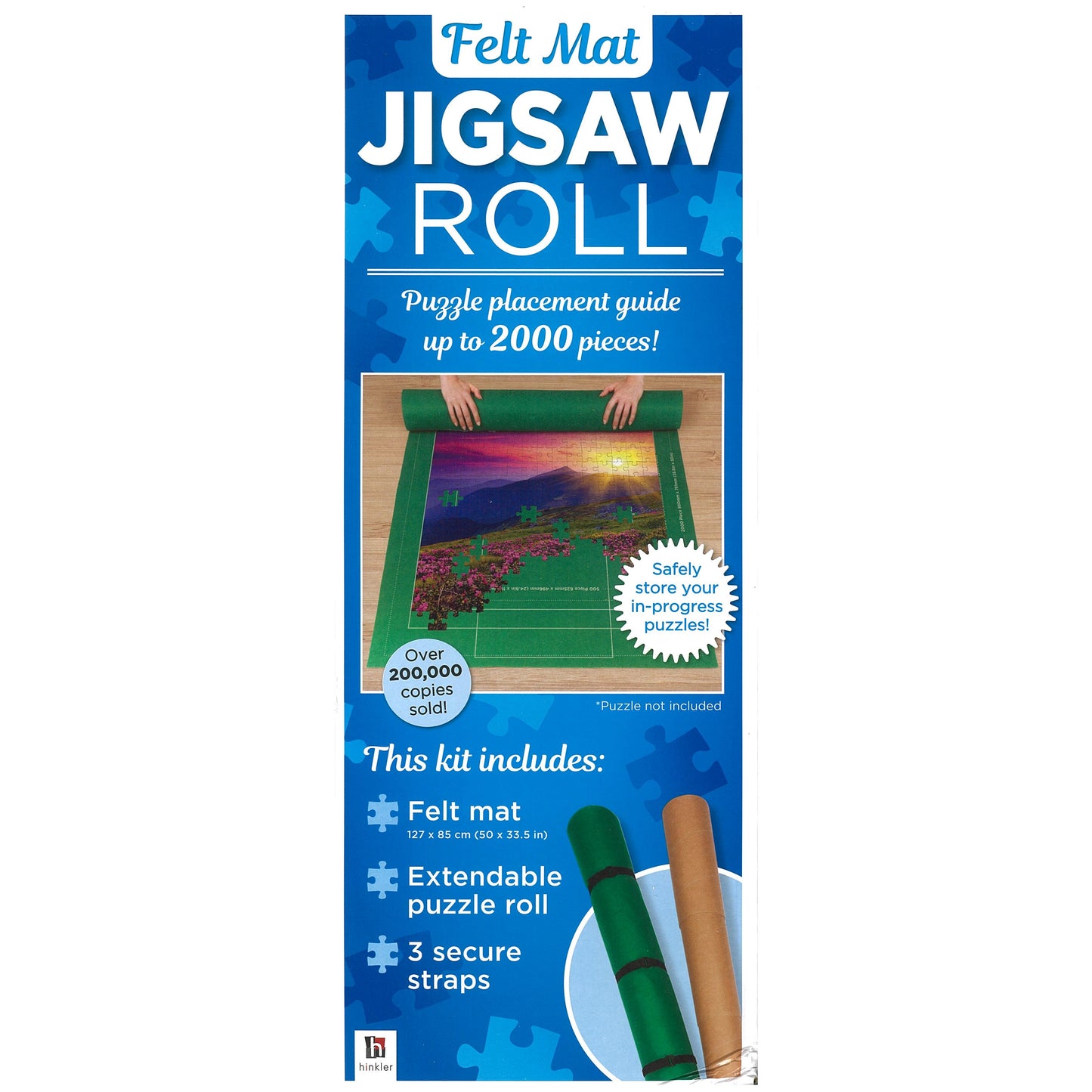 Jigsaw Felt Roll (Puzzle Mat) - Up to 2000 Pieces