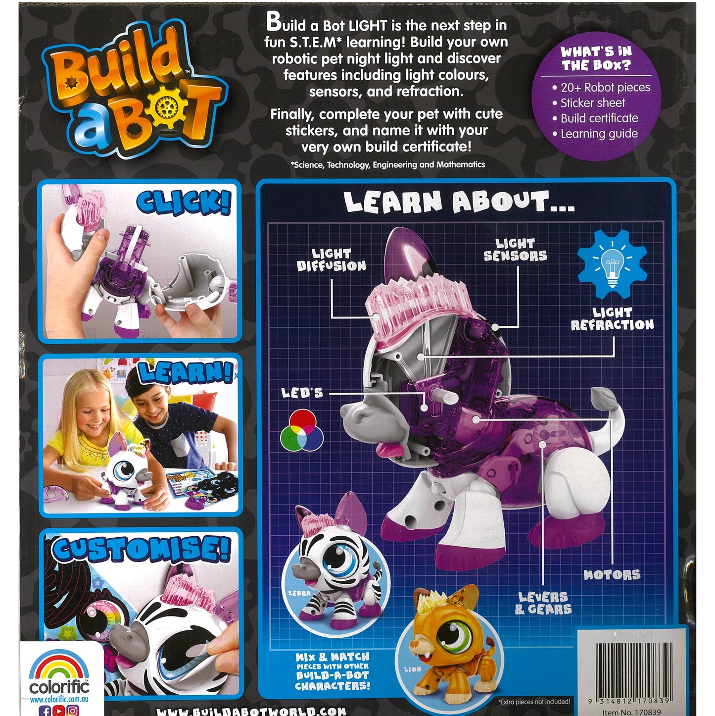 Light Zebra - Build a Bot