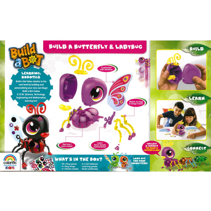Butterfly & Ladybug Twin Pack - Build a Bot