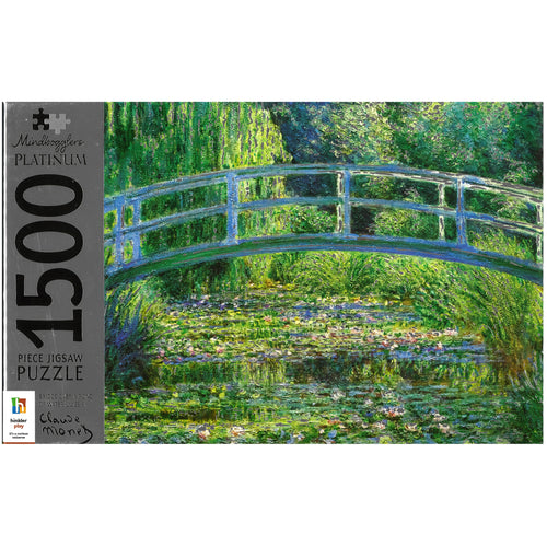 Jigsaw Puzzle 1500 pcs Bridge Over A Pond Of Water Lilies By Claude Monet