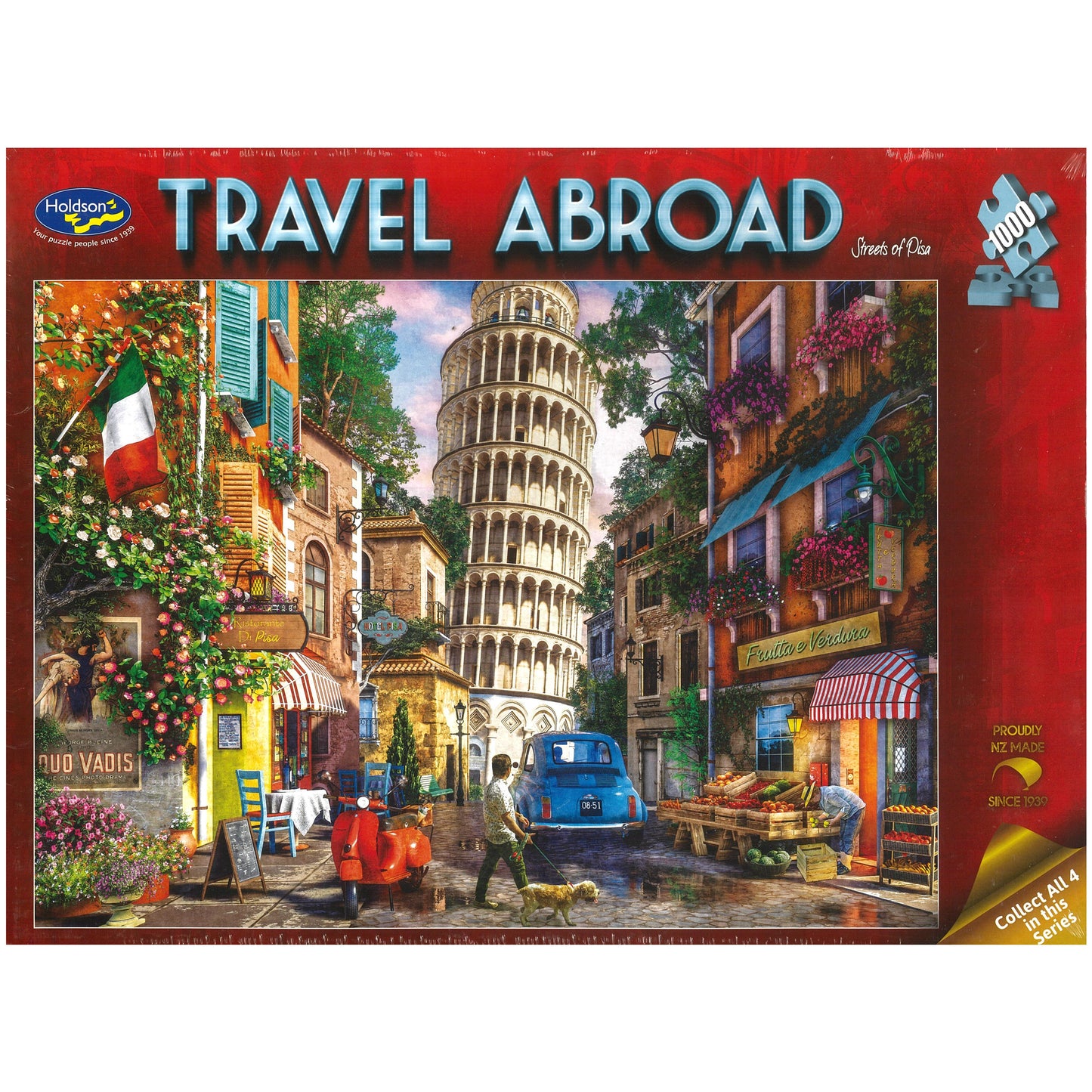 Jigsaw Puzzle 1000 Pcs Travel Abroad - Streets Of Pisa