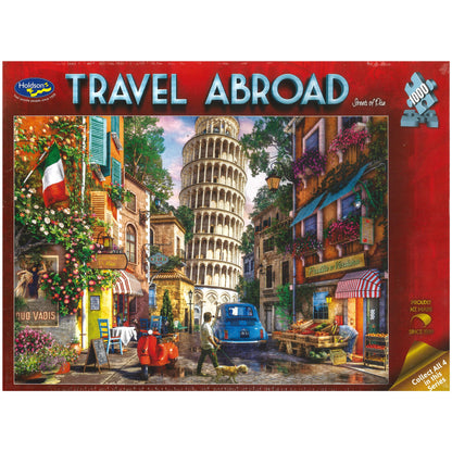 Jigsaw Puzzle 1000 Pcs Travel Abroad - Streets Of Pisa