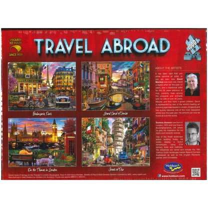 Jigsaw Puzzle 1000 Pcs Travel Abroad - Streets Of Pisa