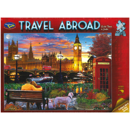 Jigsaw Puzzle 1000 Pcs Travel Abroad - On The Thames In London