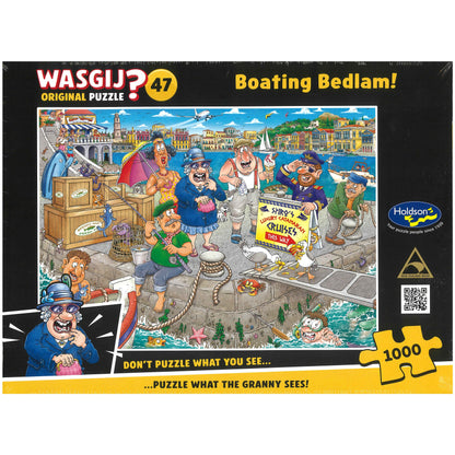 Wasgij ? Original Puzzle 47 - Boating Bedlam!