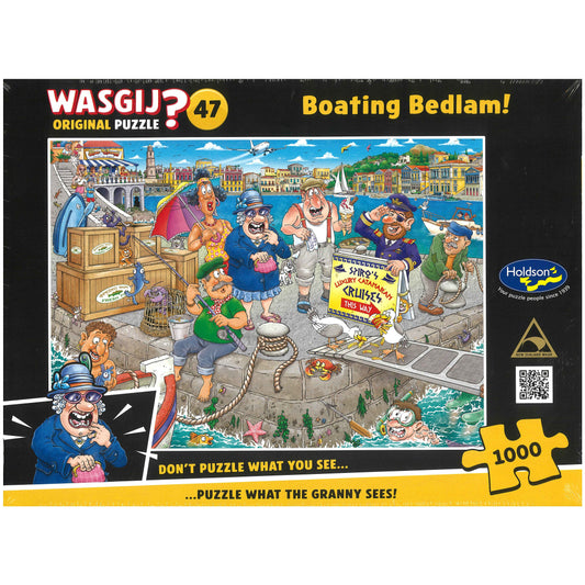 Wasgij ? Original Puzzle 47 - Boating Bedlam!
