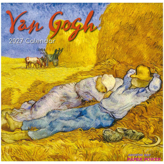 2027 Wall Calendar - Van Gogh
