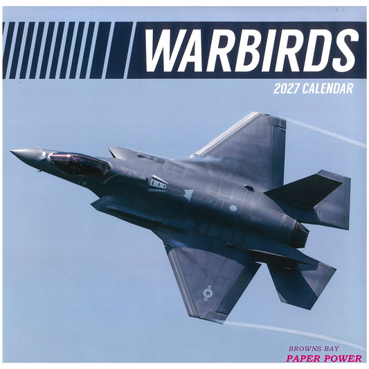 2027 Wall Calendar - Warbirds