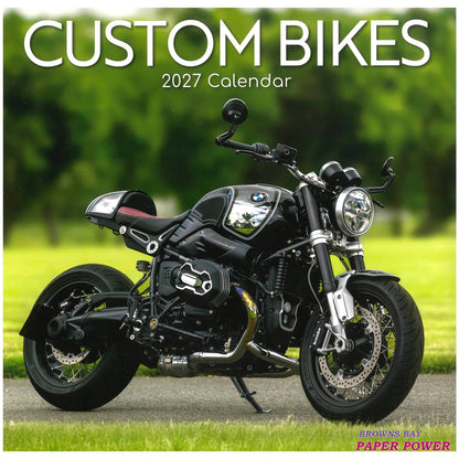 2027 Wall Calendar - Custom Bikes