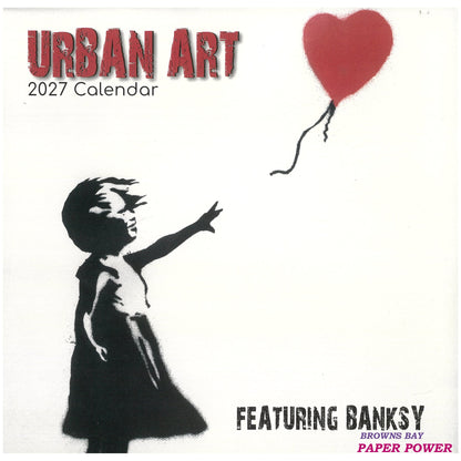 2027 Wall Calendar - Urban Art