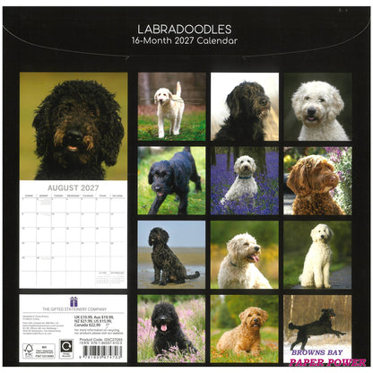 2027 Wall Calendar - Labradoodles