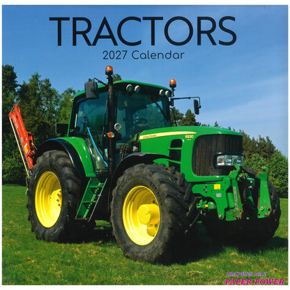 2027 Wall Calendar - Tractors