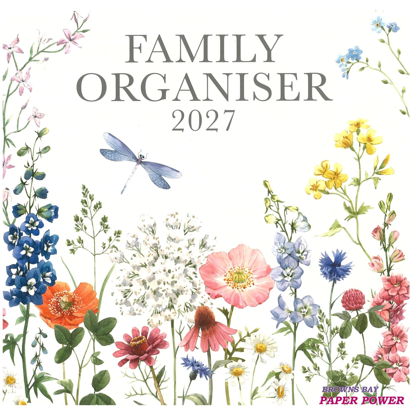 2027 Wall Calendar - Family Organiser