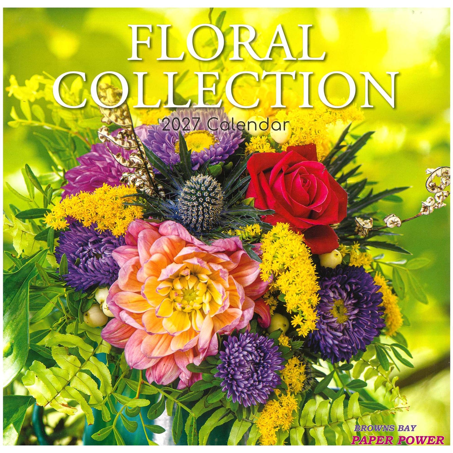 2027 Wall Calendar - Floral Collection