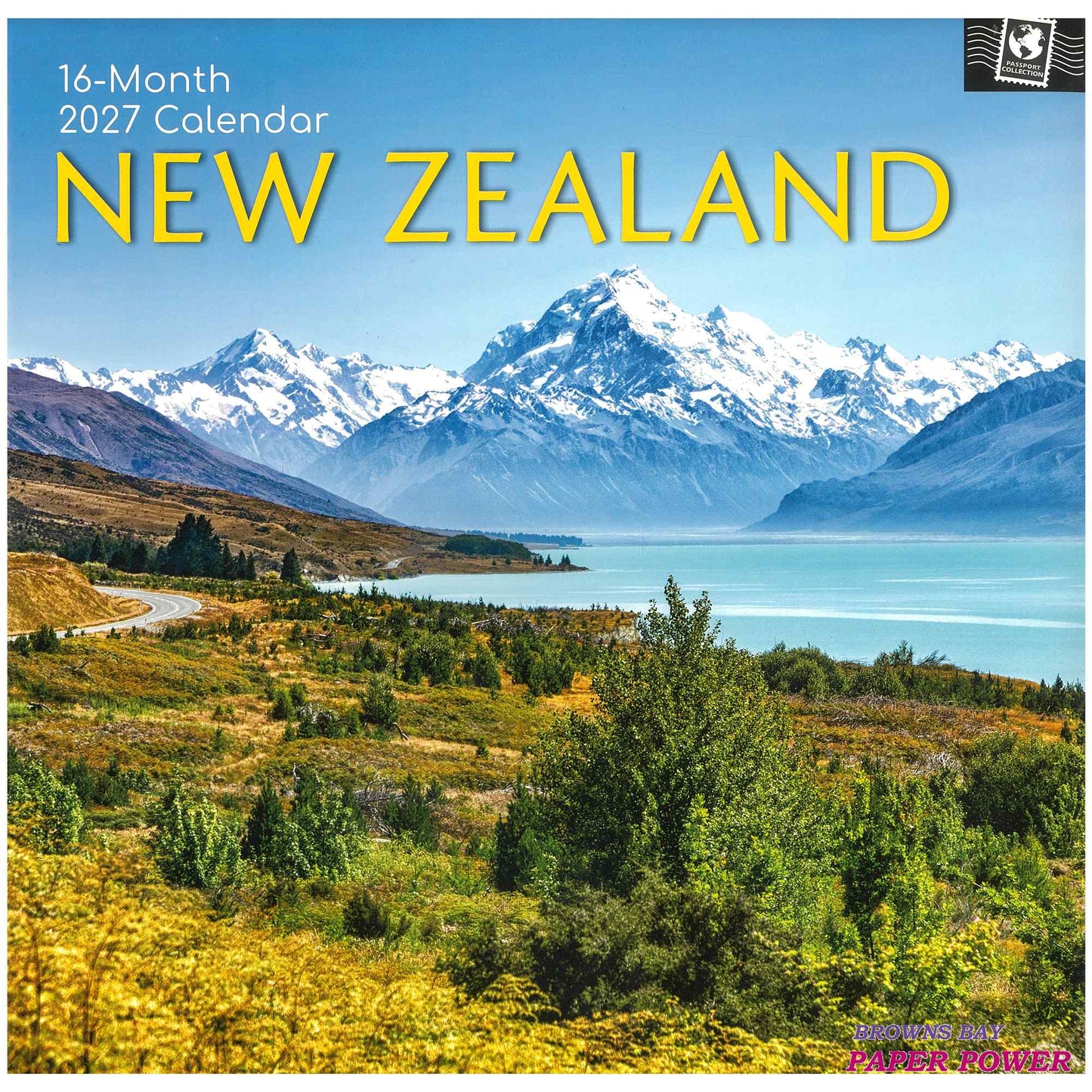2027 Wall Calendar - New Zealand