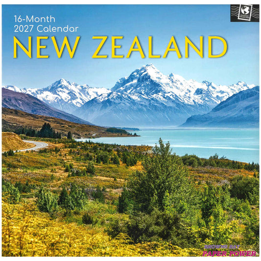 2027 Wall Calendar - New Zealand
