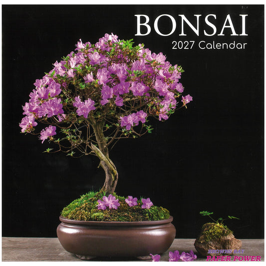 2027 Wall Calendar - Bonsai