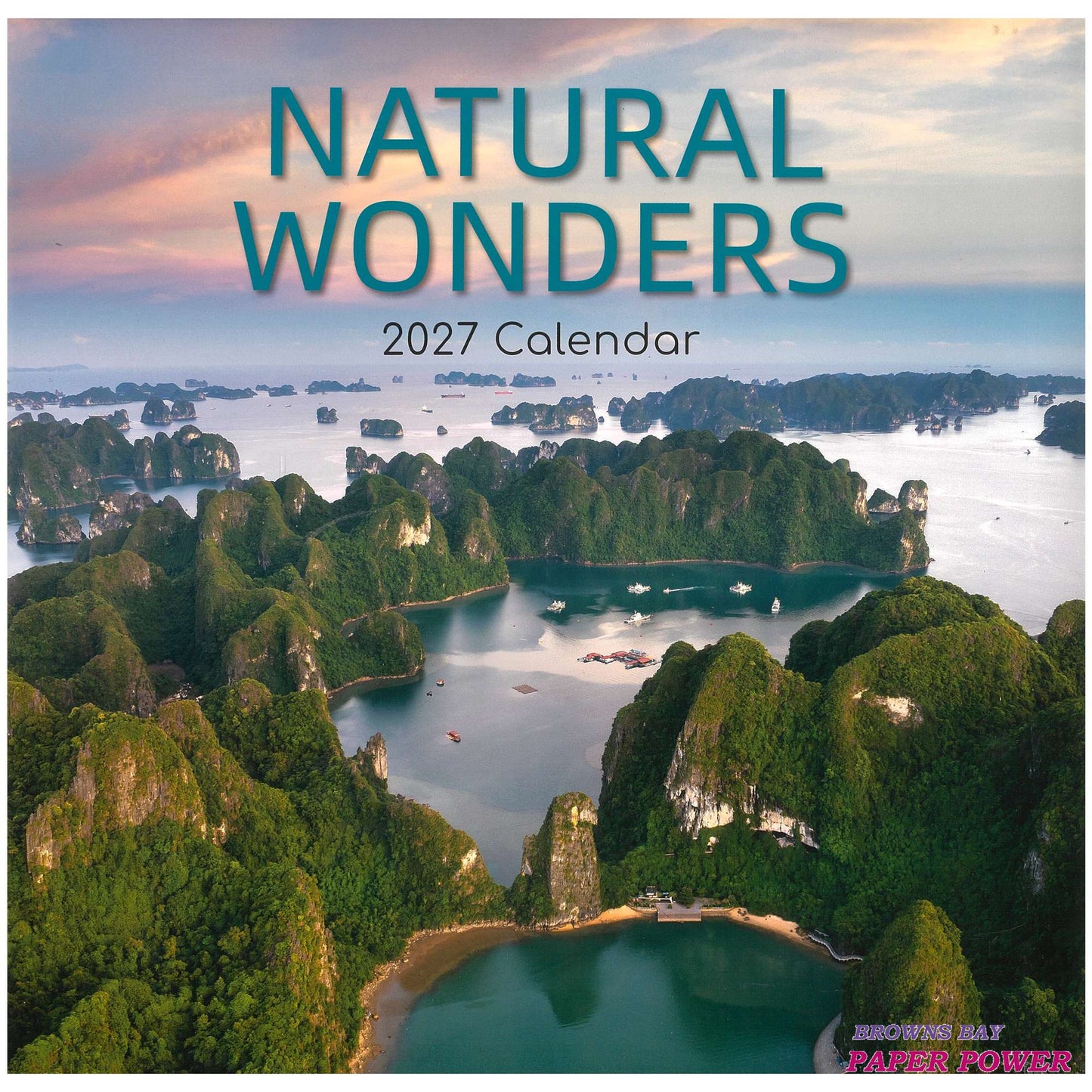 2027 Wall Calendar - Natural Wonders