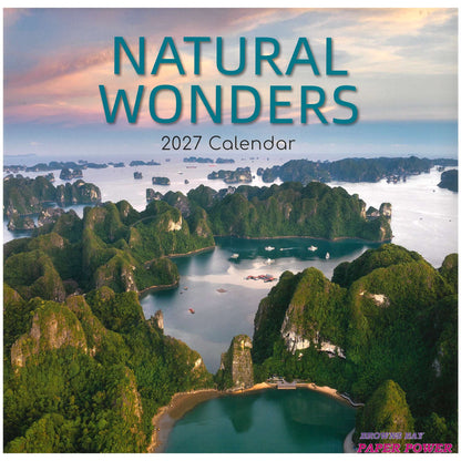 2027 Wall Calendar - Natural Wonders