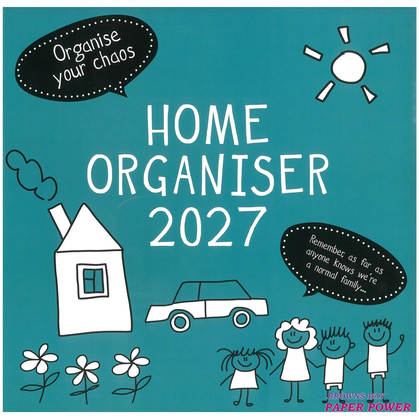 2027 Wall Calendar - Home Organiser