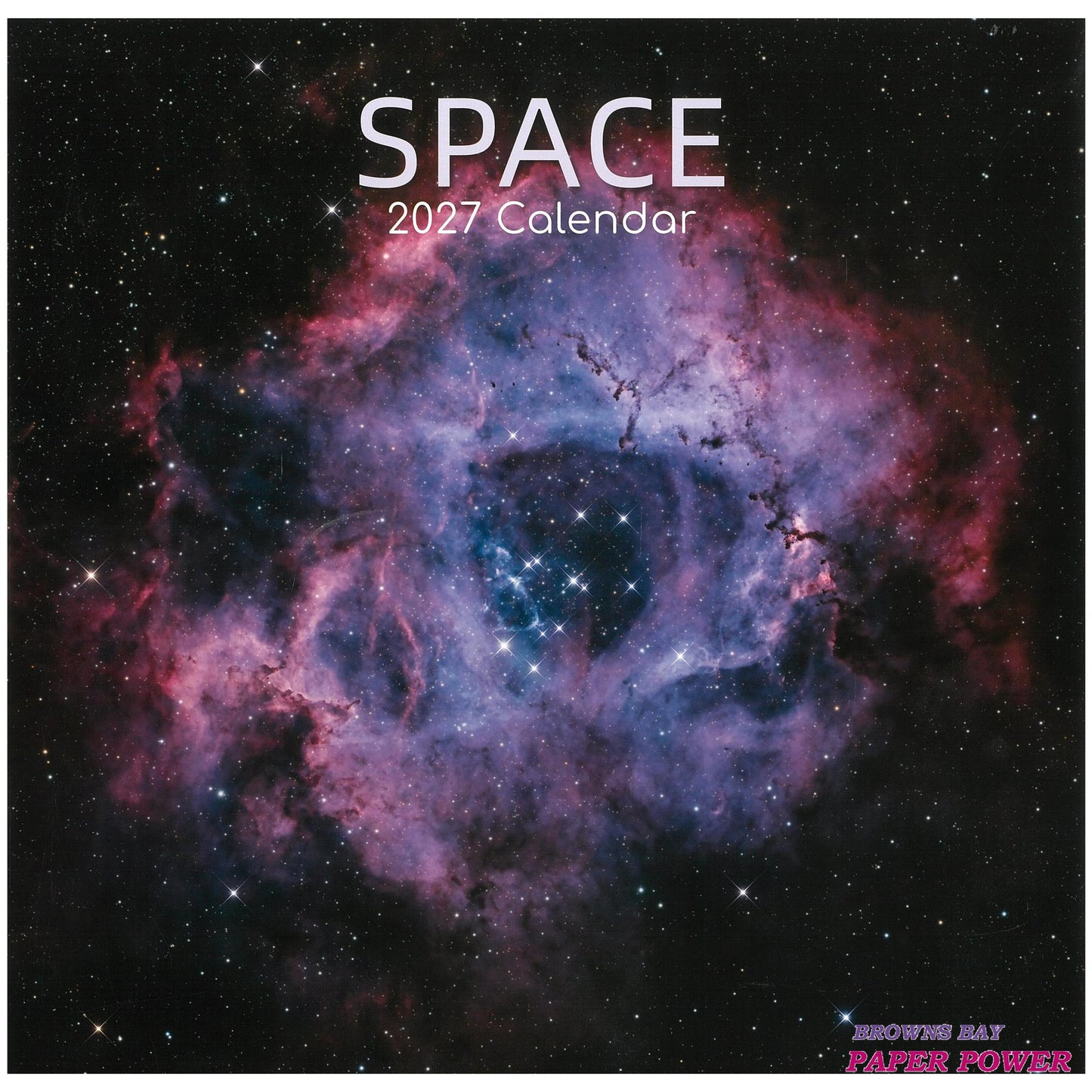 2027 Wall Calendar - Space