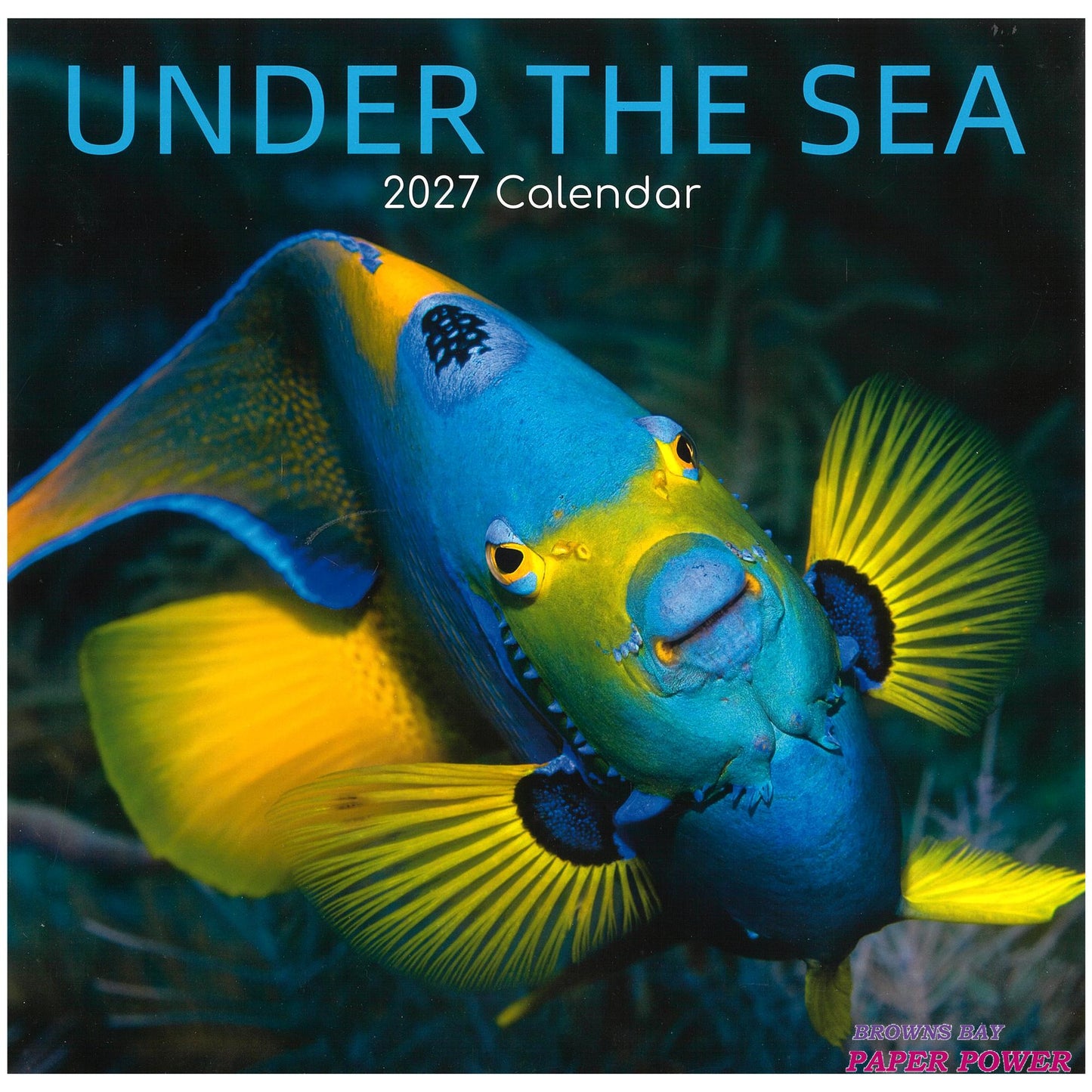 2027 Wall Calendar - Under The Sea