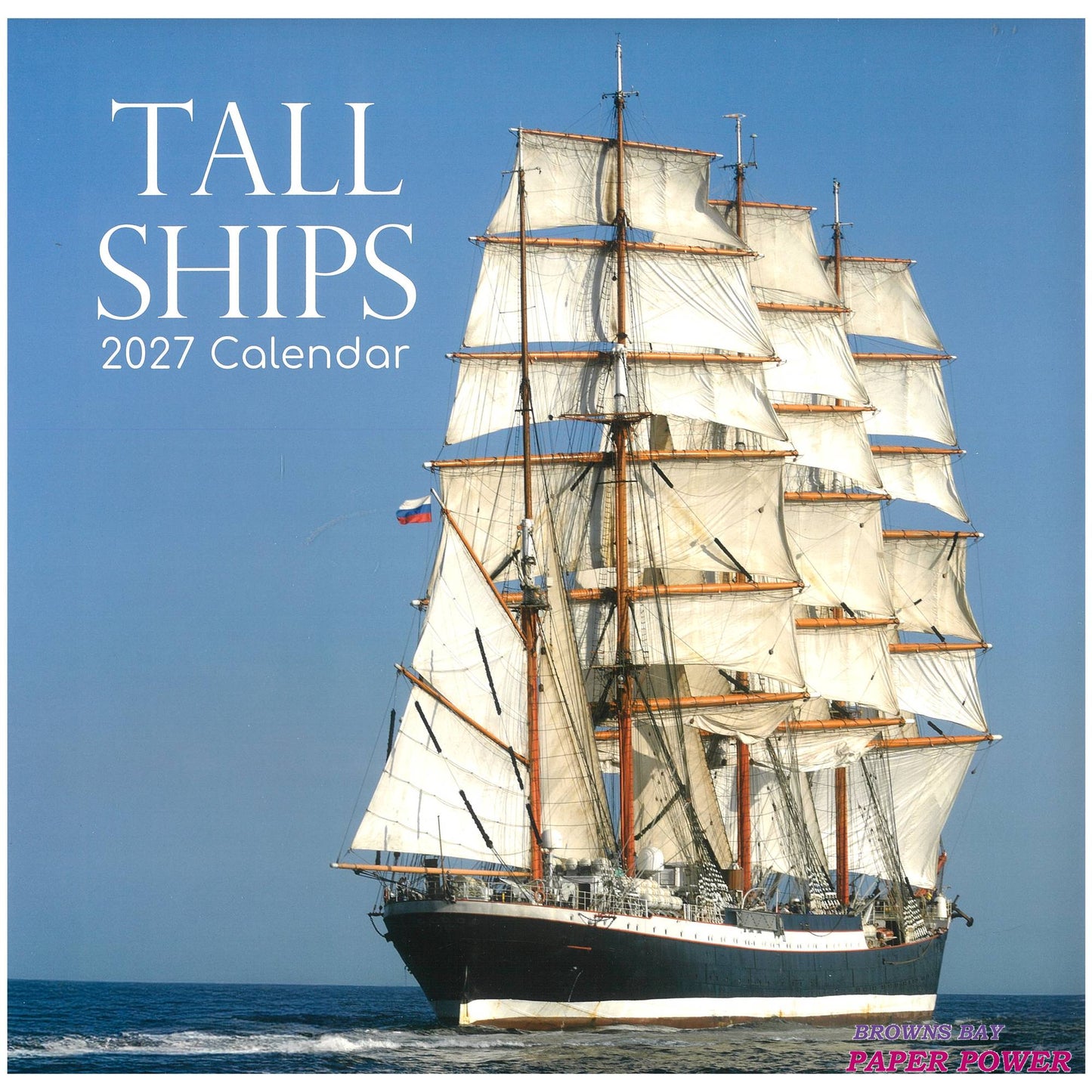 2027 Wall Calendar - Tall Ships