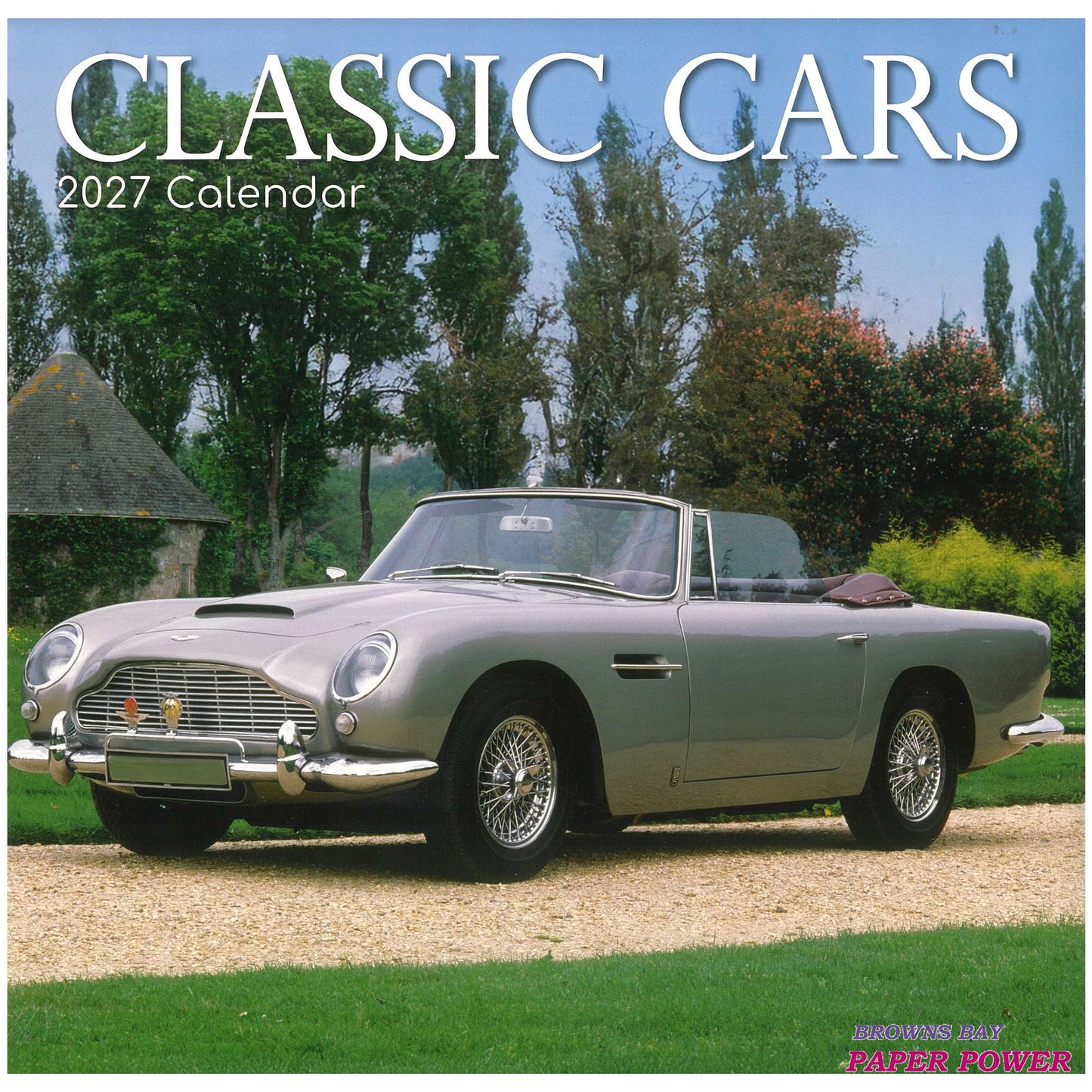 2027 Wall Calendar - Classic Cars
