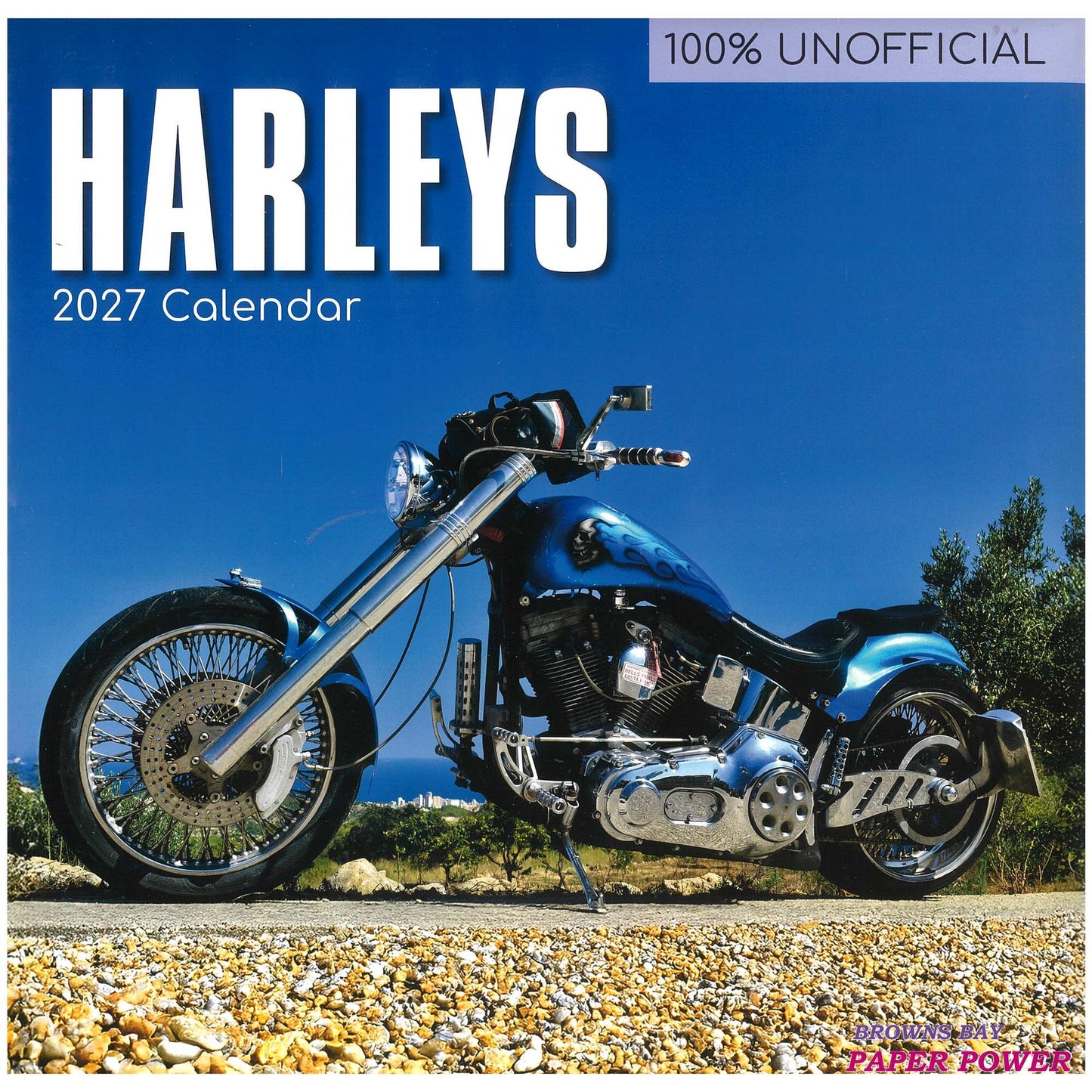 2027 Wall Calendar - Harleys