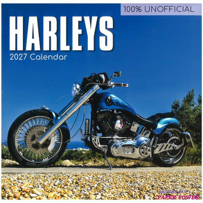 2027 Wall Calendar - Harleys