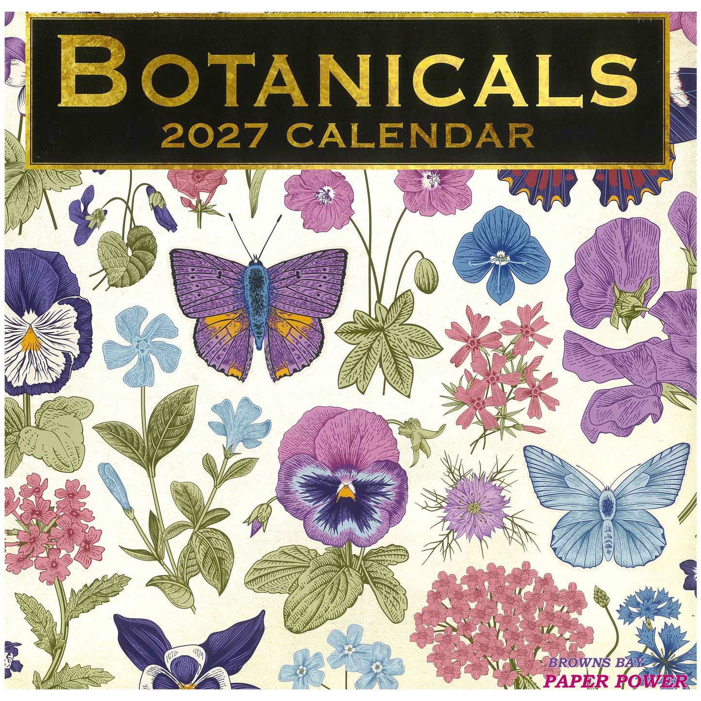 2027 Wall Calendar - Botanicals