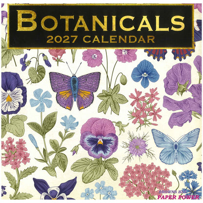 2027 Wall Calendar - Botanicals