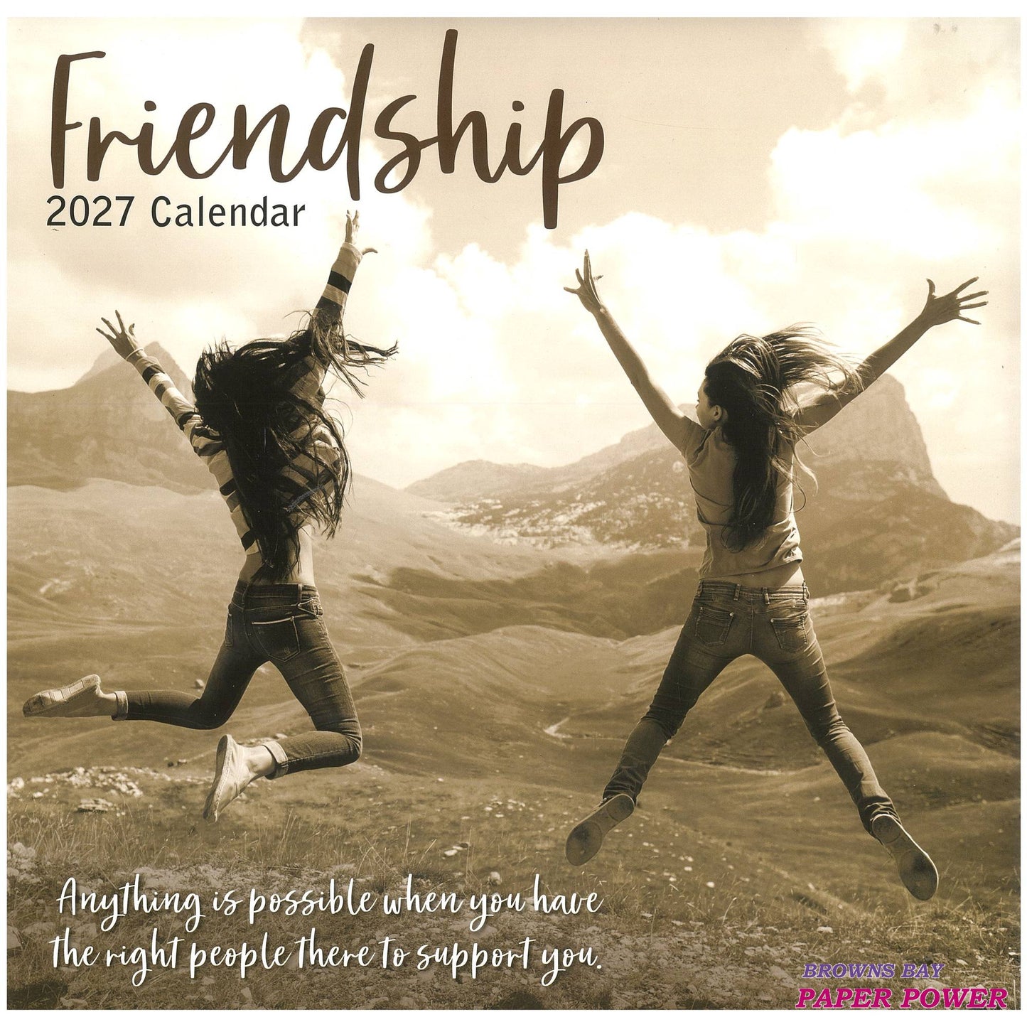 2027 Wall Calendar - Friendship