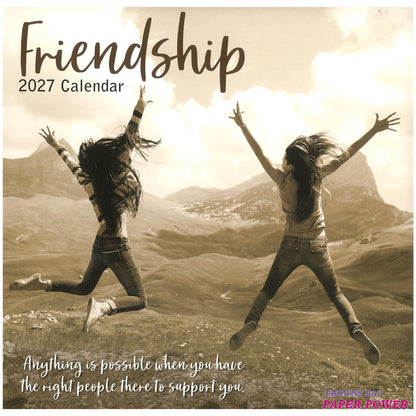 2027 Wall Calendar - Friendship